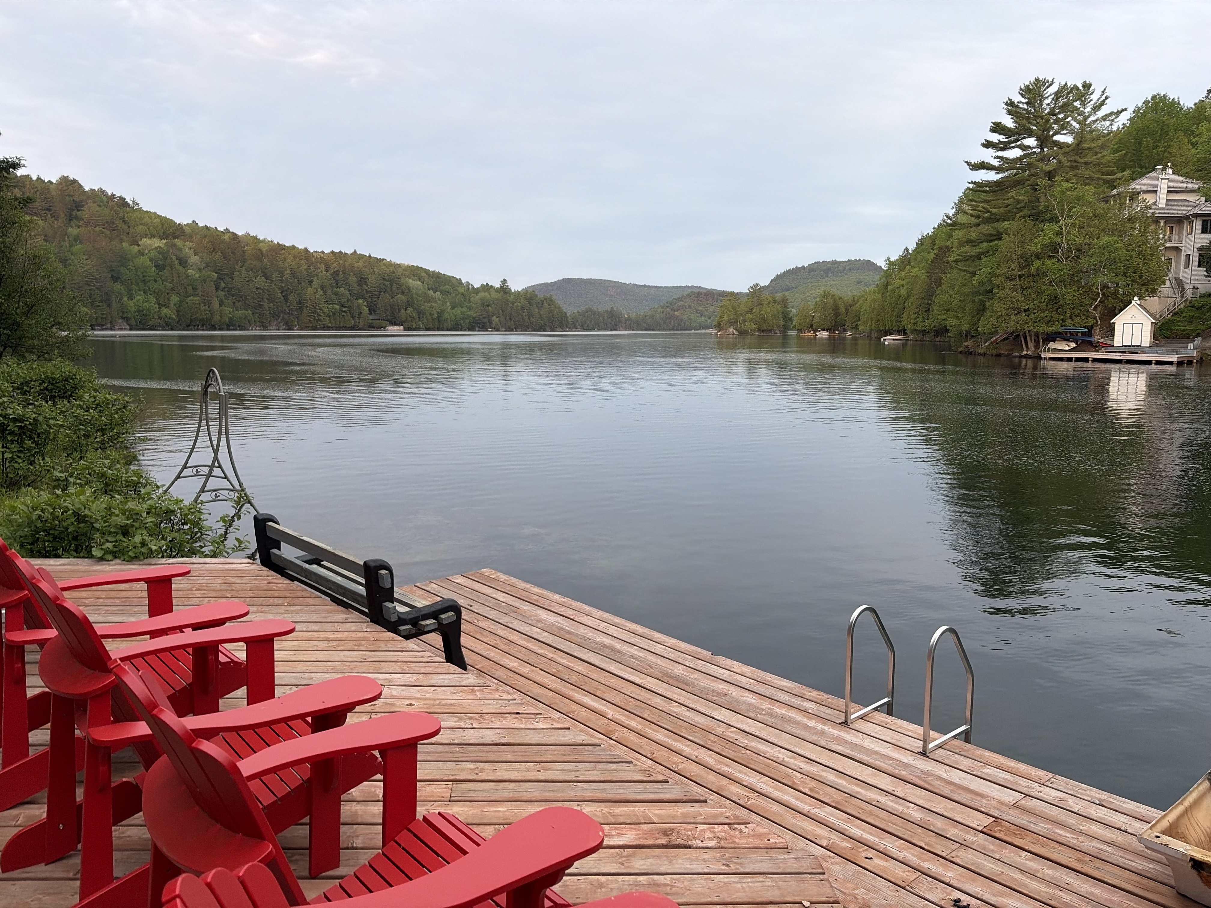Chalet au bord du lac